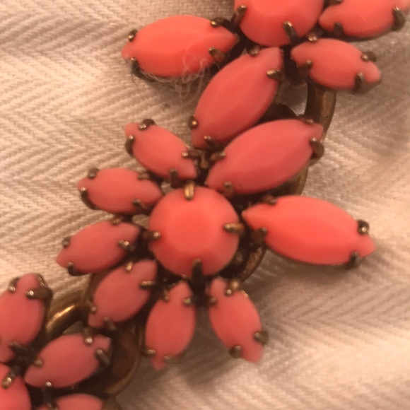 J. Crew pink/coral necklace - Picture 2 of 3